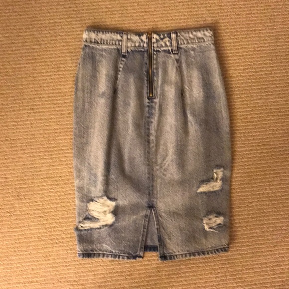 Pistola High waisted midi jean skirt - Picture 2 of 3